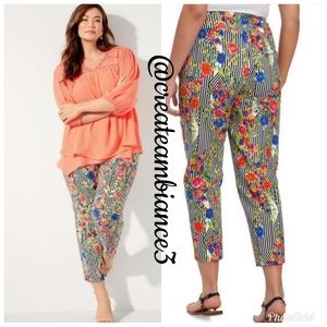 Audrey Floral Print Pant